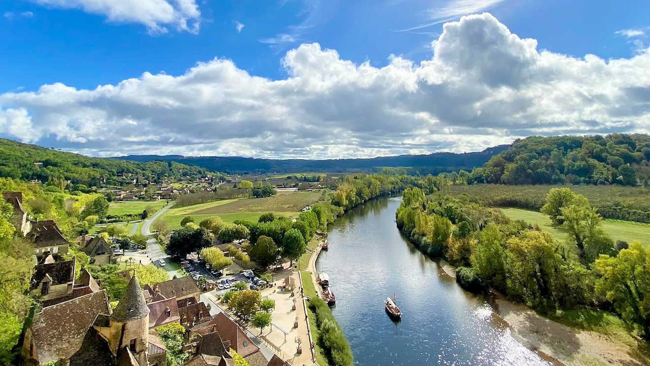 roque gageac dordogne france