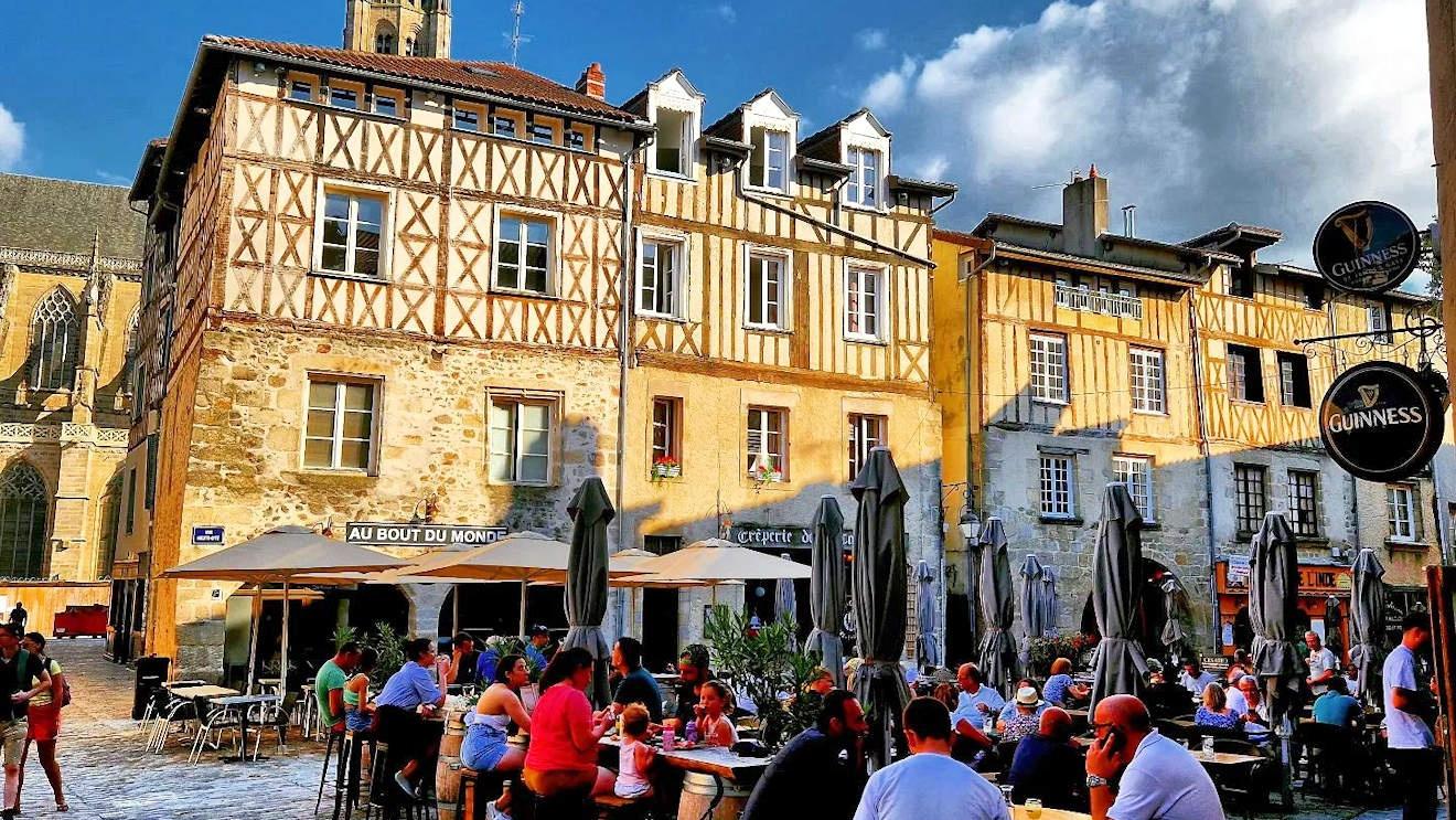 limoges places retire france