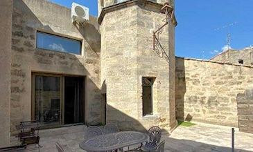 Apartment Canabasserie long term rental Pezenas France with roof terrace