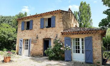 Provence stone cottage long term rent France 2 beds