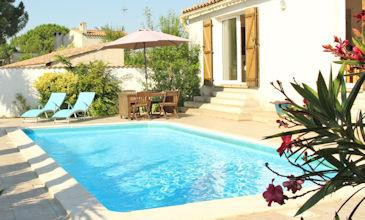 3 bed villa with pool for long term rent in Puimisson, South France