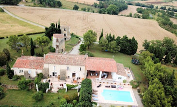 Le Moulin 5 bed country house for long term rental in Southern France