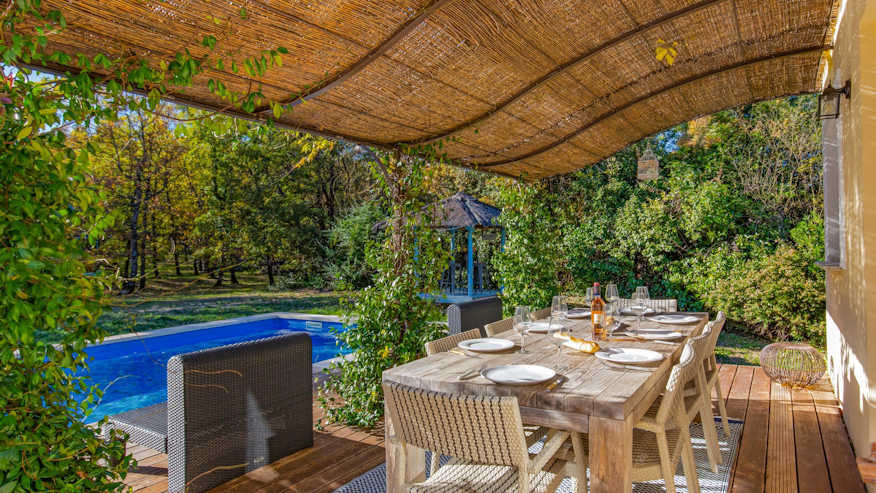 Extérieur de la Villa des Flots avec accès plage proche