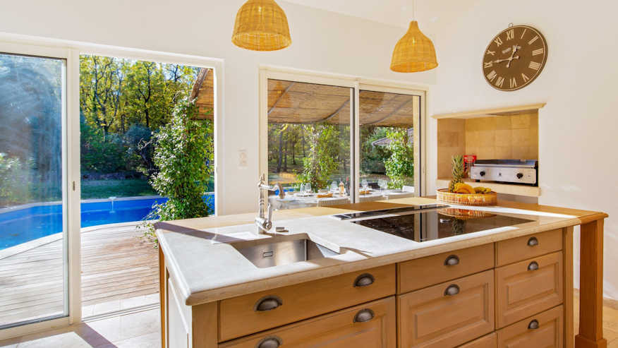 Cuisine moderne de la Villa des Flots