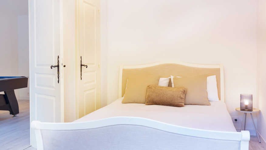 Chambre avec vue mer de la Villa des Flots